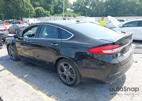 2017 Ford Fusion Sport from USA, damaged, VIN 3FA6P0VP7HR166352